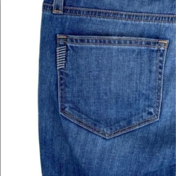 Paige Jimmy Jimmy Skinny Distressed Blue Jeans Size 25 - Picture 7 of 14